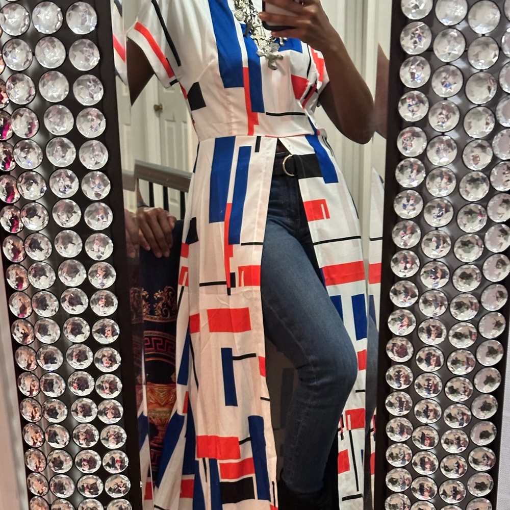 Floor length top